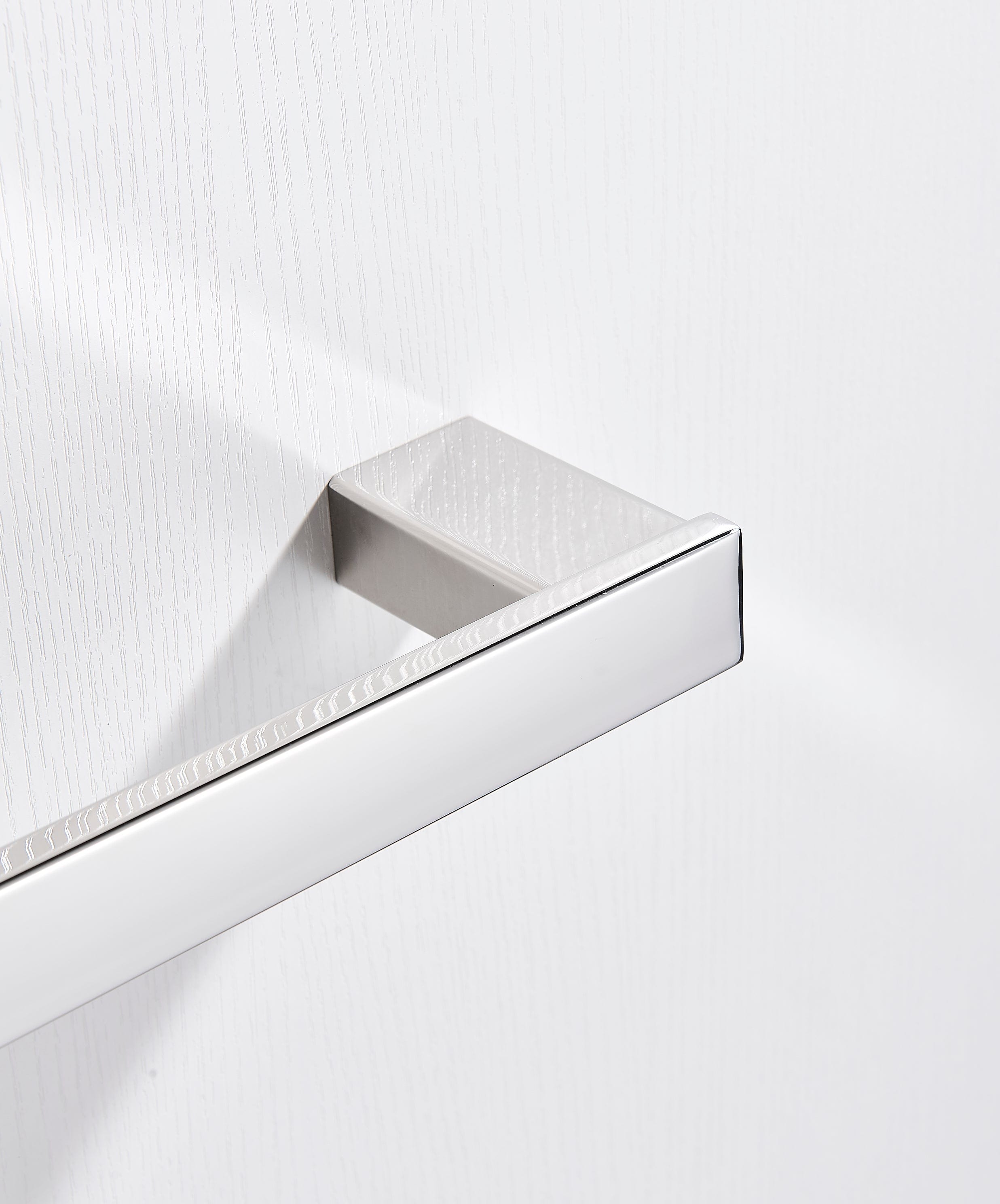 Set accesorii baie, argintiu periat, 4 piese