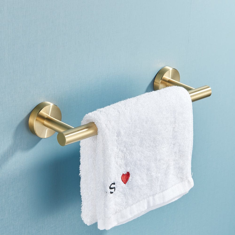 Set accesorii baie, auriu nichelat, 3 piese