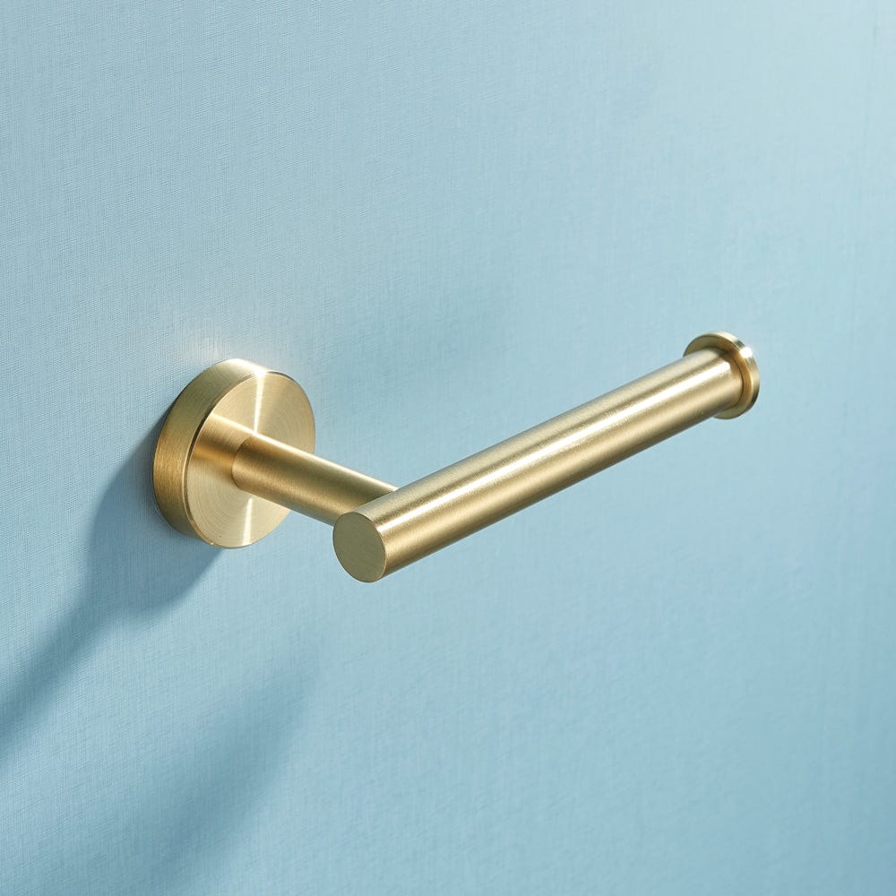 Set accesorii baie, auriu nichelat, 3 piese