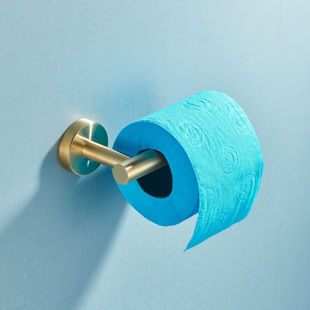 Set accesorii baie, auriu nichelat, 3 piese