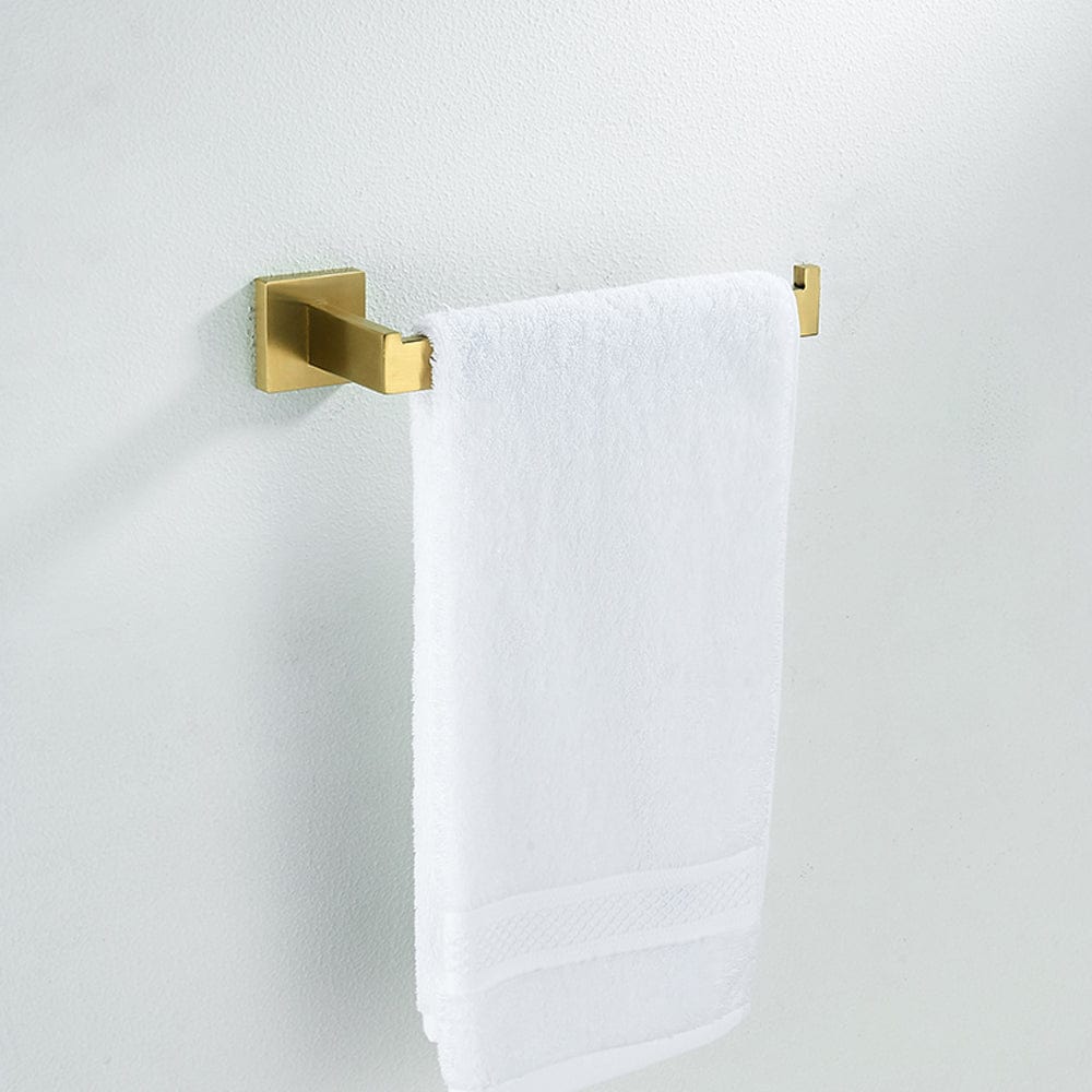 Set accesorii baie, auriu nichelat, 4 piese