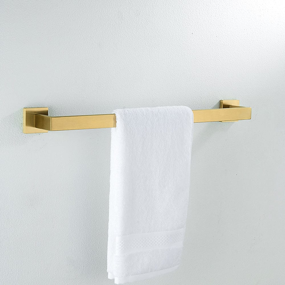 Set accesorii baie, auriu nichelat, 4 piese