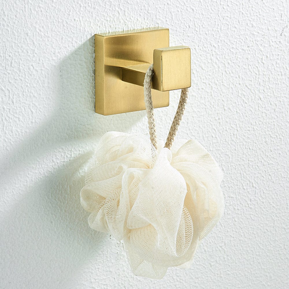 Set accesorii baie, auriu nichelat, 4 piese