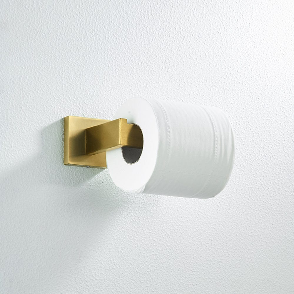 Set accesorii baie, auriu nichelat, 4 piese