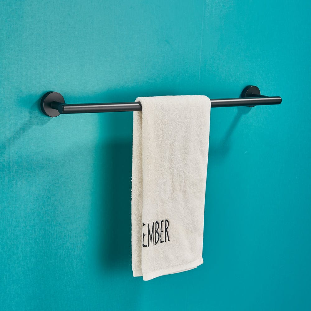 Set accesorii baie, negru mat, 4 piese