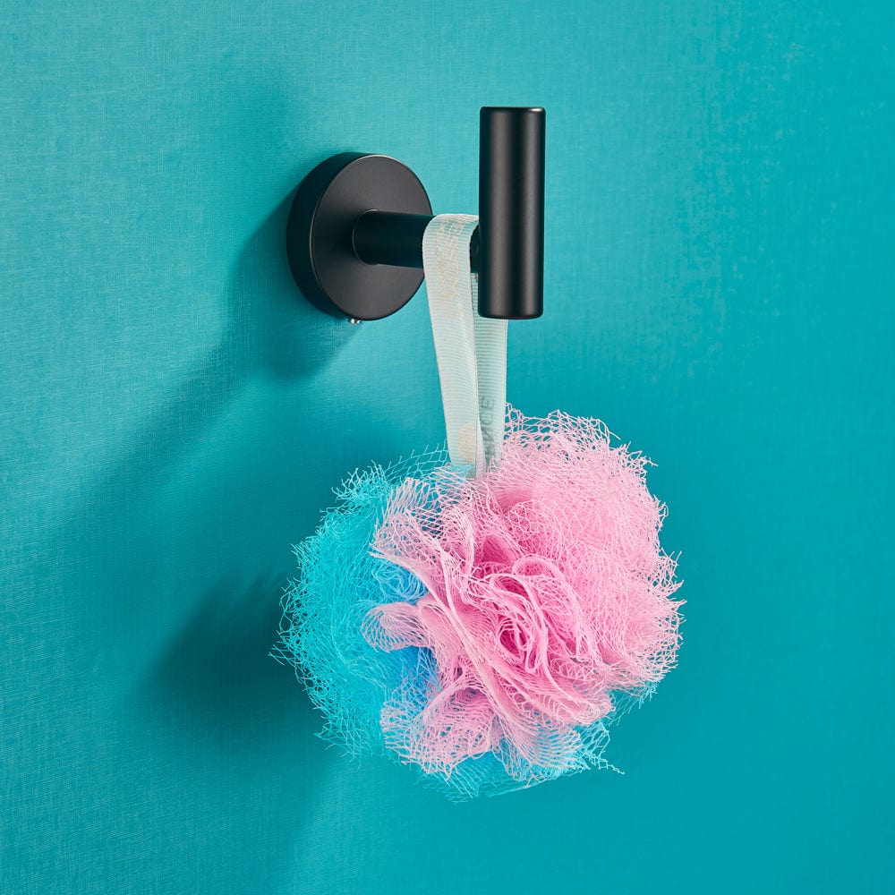 Set accesorii baie, negru mat, 4 piese