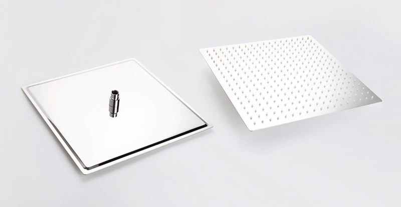 Set de dus cu para patrata 40 cm, 3 functii de curgere a apei