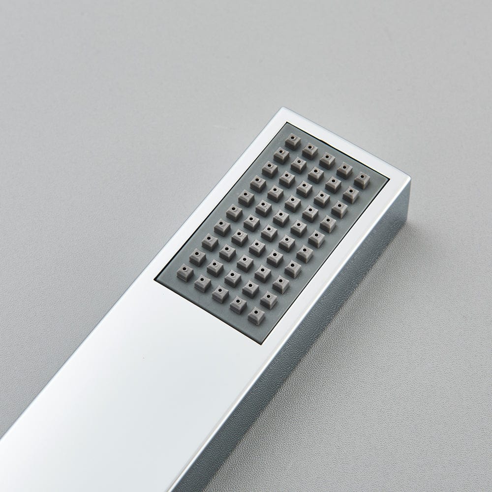 Set de dus River 1167 argintiu, cu montaj ascuns, para patrata 30 cm, 2 functii