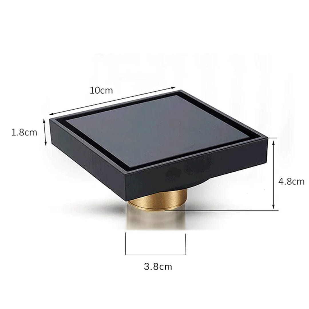 Sifon de pardoseala antimiros, cu iesire verticala, diametru ramă 100 mm, diametru scurgere 38 mm, doua fețe, argintiu nichelat sau suport fixare placa gresie