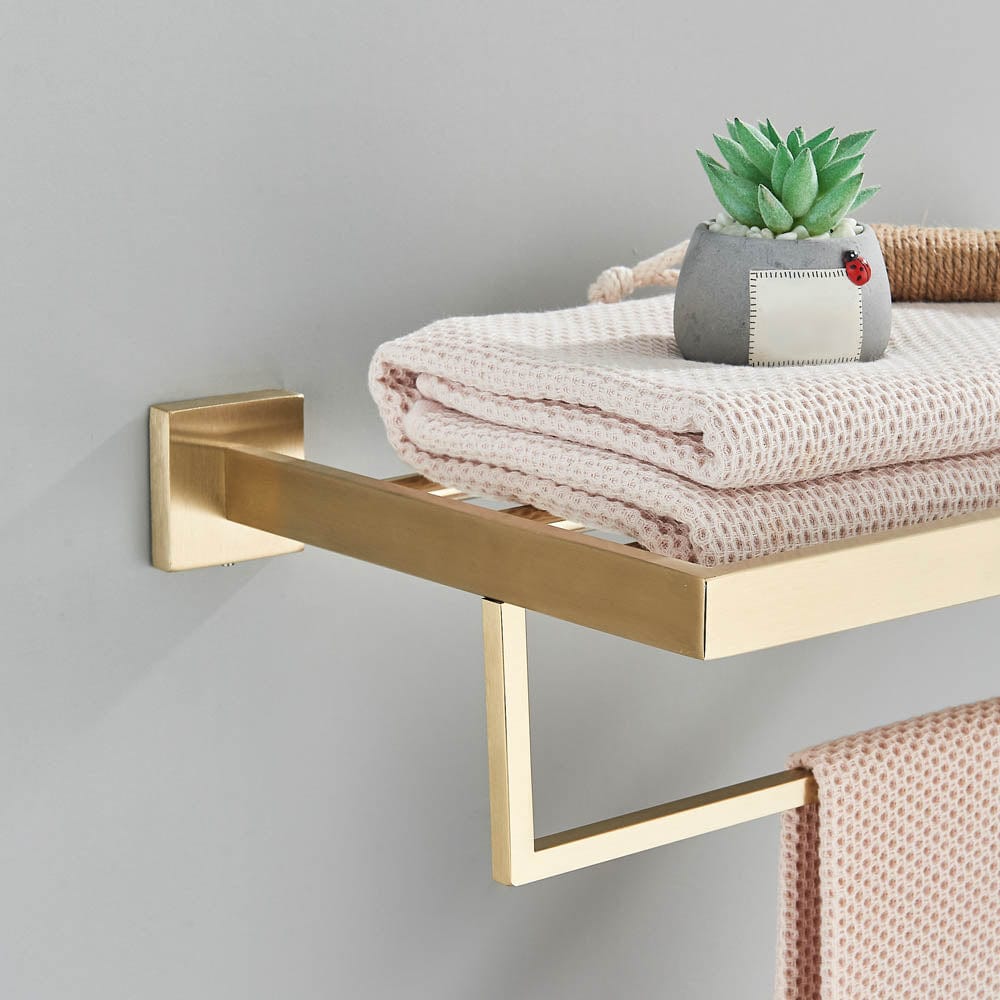 Suport de prosop, auriu mat