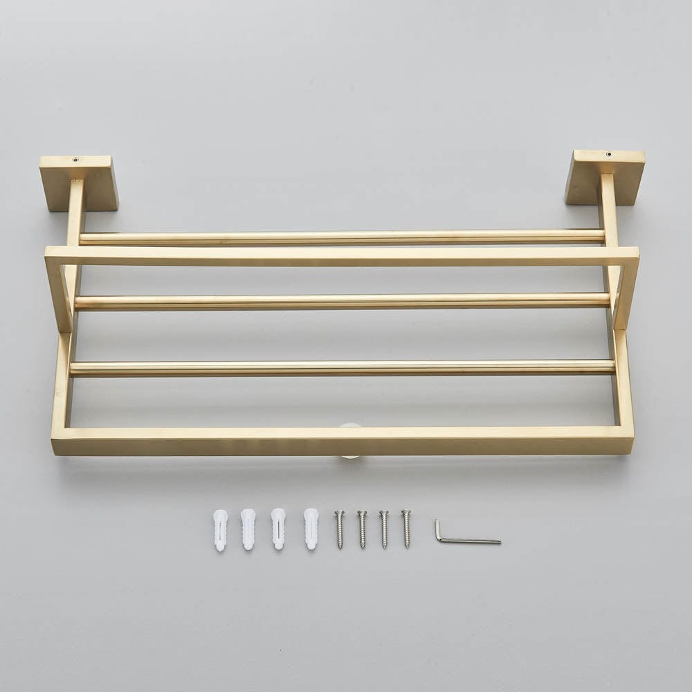 Suport de prosop, auriu mat