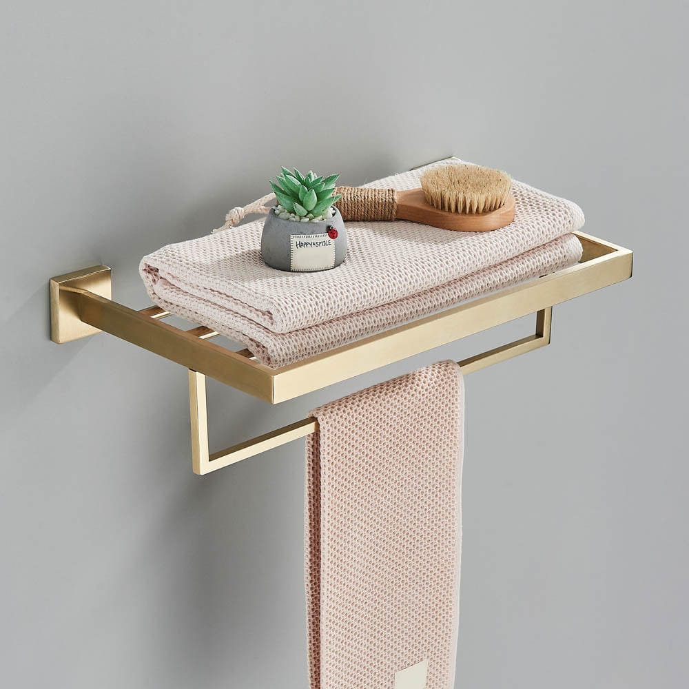 Suport de prosop, auriu mat