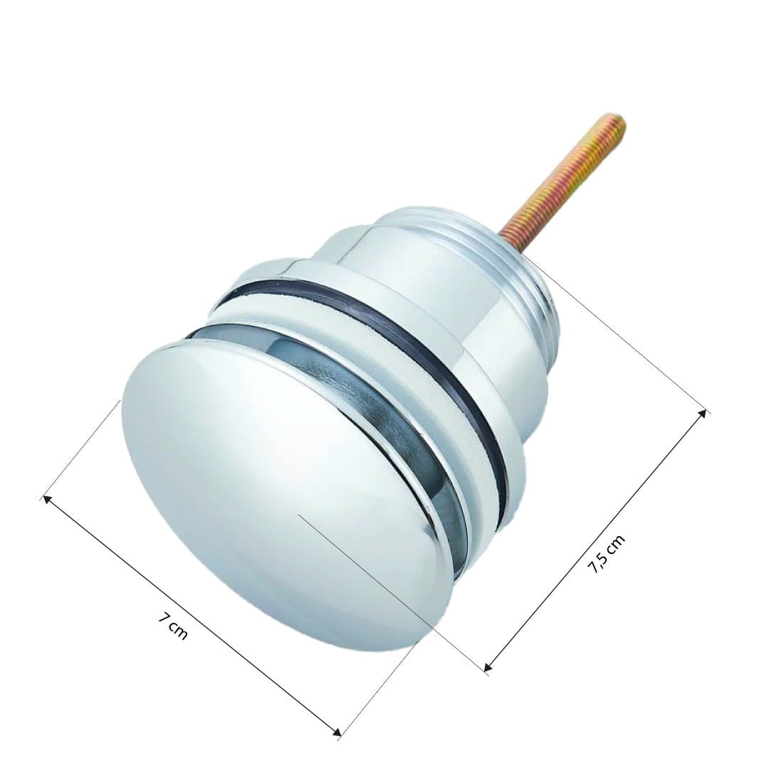 Ventil universal pentru lavoar cu click-clack, crom