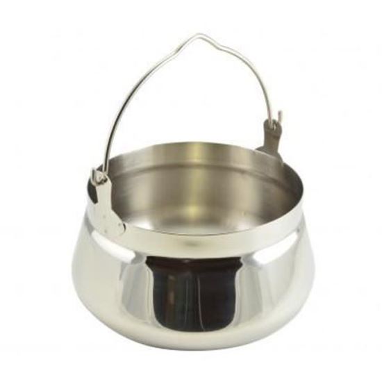 Ceaun inox cu maner, rotund, 8.5 L, Perfect Home