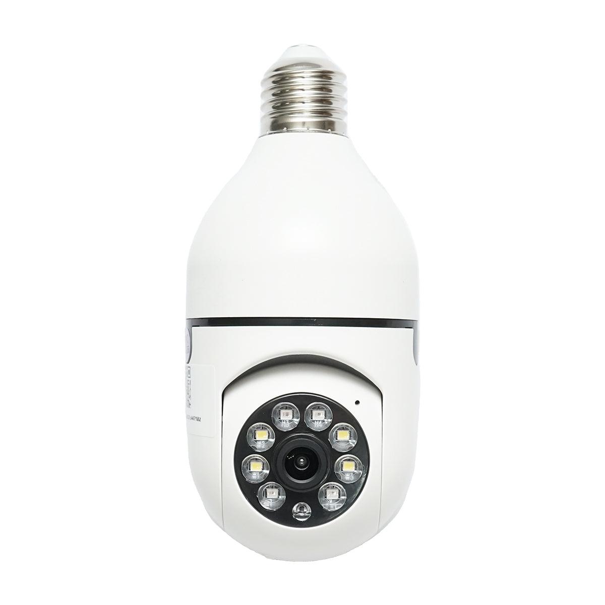 Camera de supraveghere smart-bulb PTZ, WIFI 2.4G 1080P, tip bec E27 cu senzor de miscare si aplicatie Tuya Breckner Germany