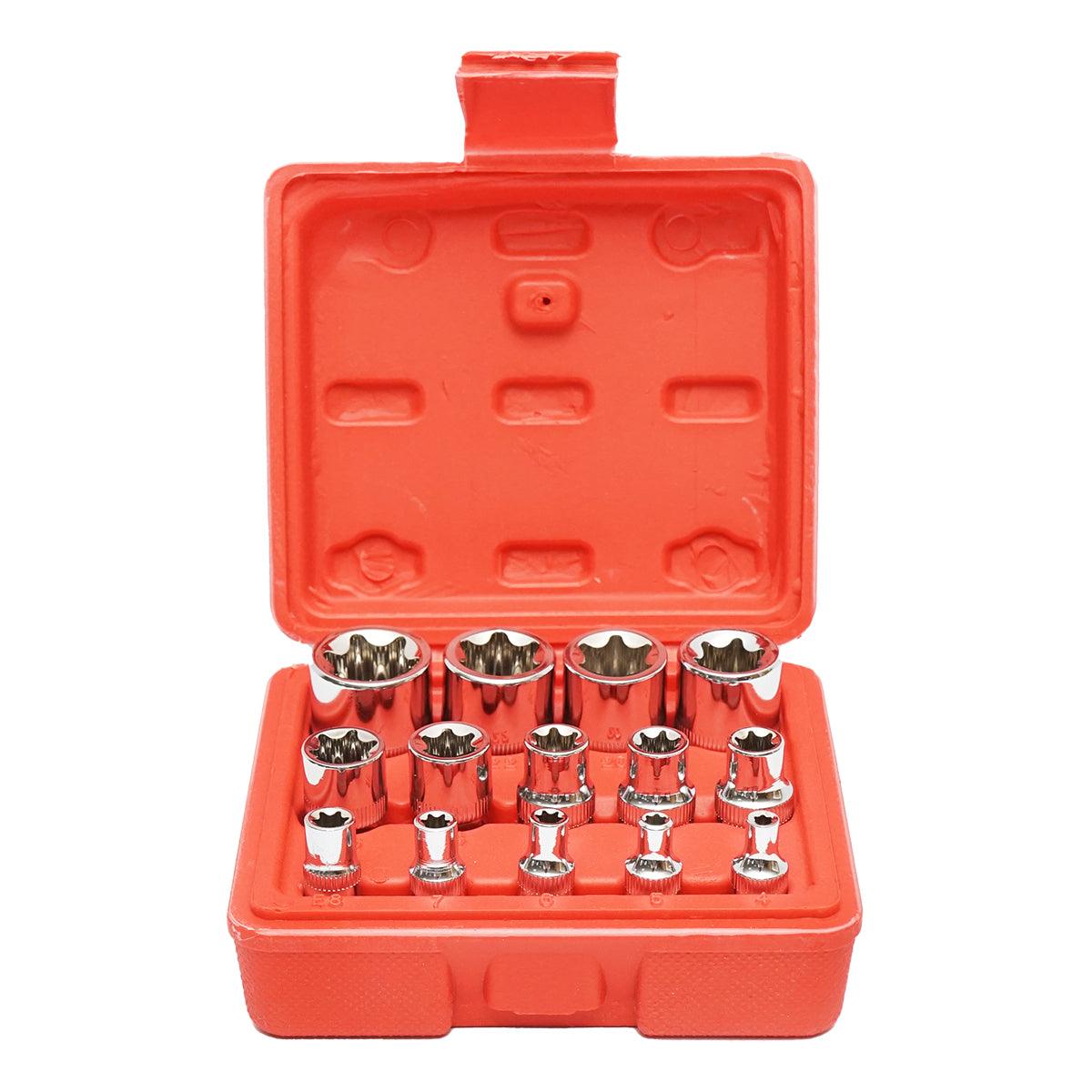 Trusa chei tubulare E-Torx 14 piese Breckner Germany