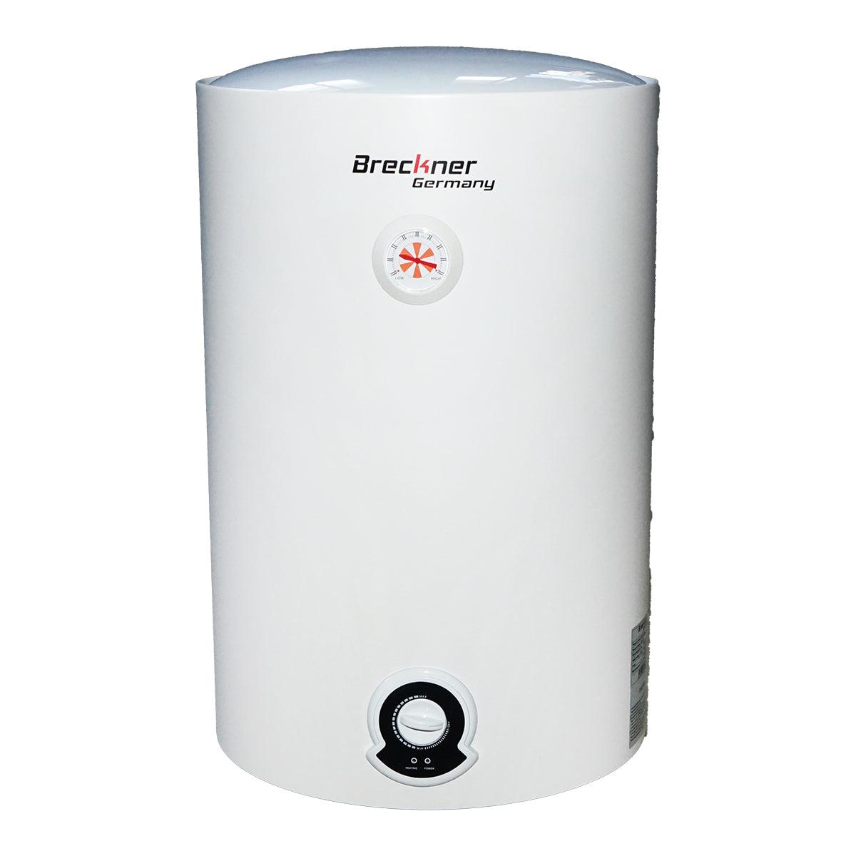 Boiler electric 50L, 1500W, IPX4, 220V cu montaj vertical pentru apa calda menajera Breckner Germany