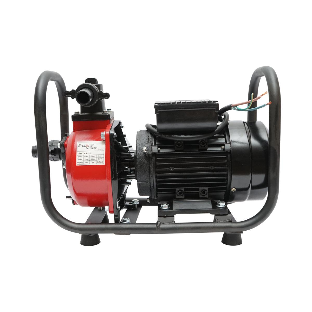 Pompa apa refulare de suprafat 220V, 1.1KW, 6m3/h, 1 tol, inaltime maxima 15m