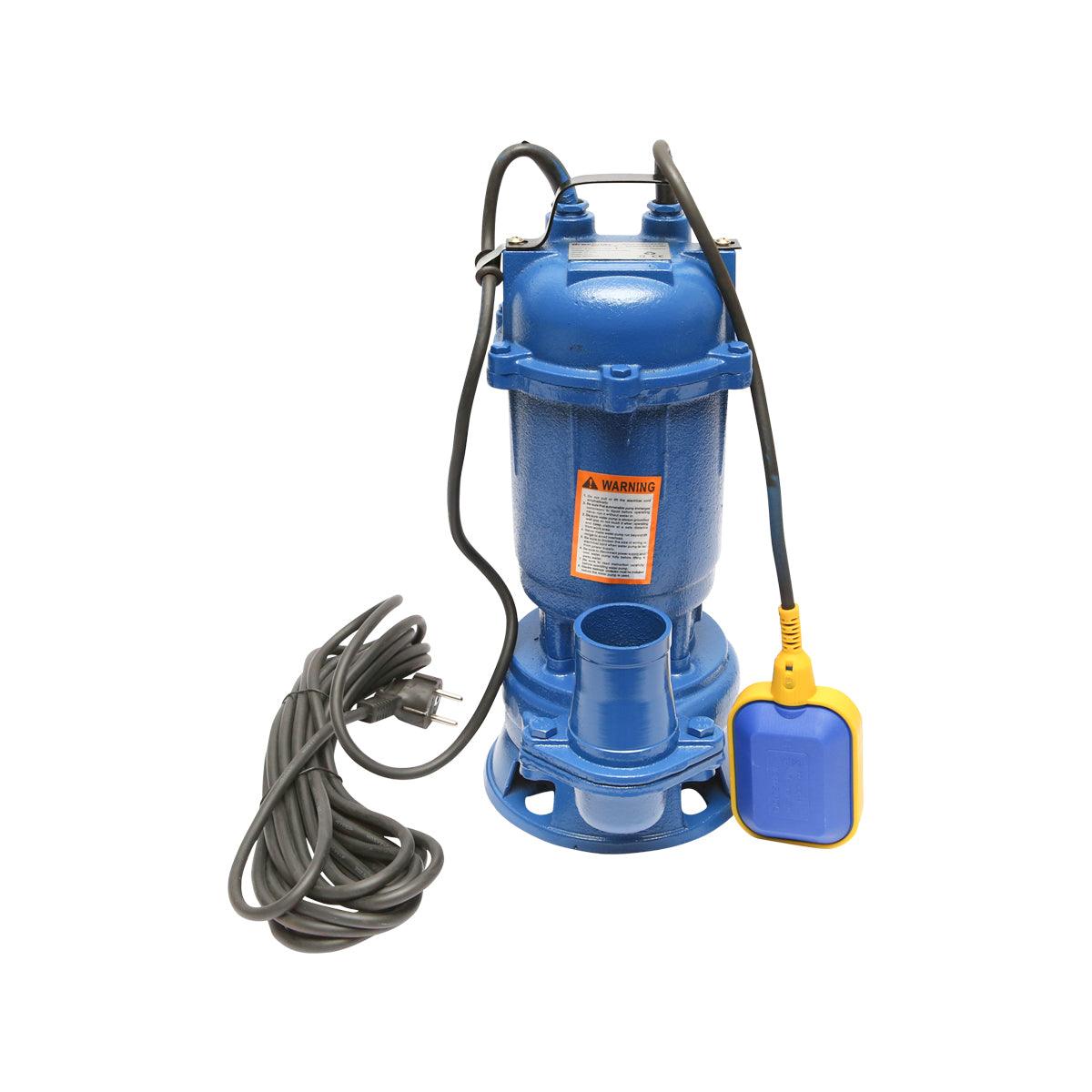 Pompa apa murdara, drenaj submersibila cu flotor, 550W, 200L/min, adancime 11m, 220V WQD10-8-55F Breckner Germany