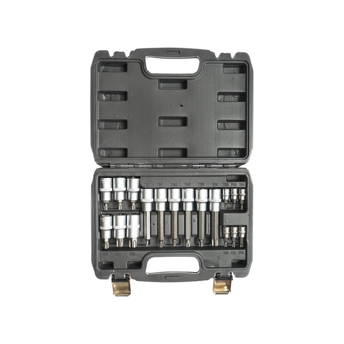 Trusa profesionala torx cu biti 18 piese Breckner Germany