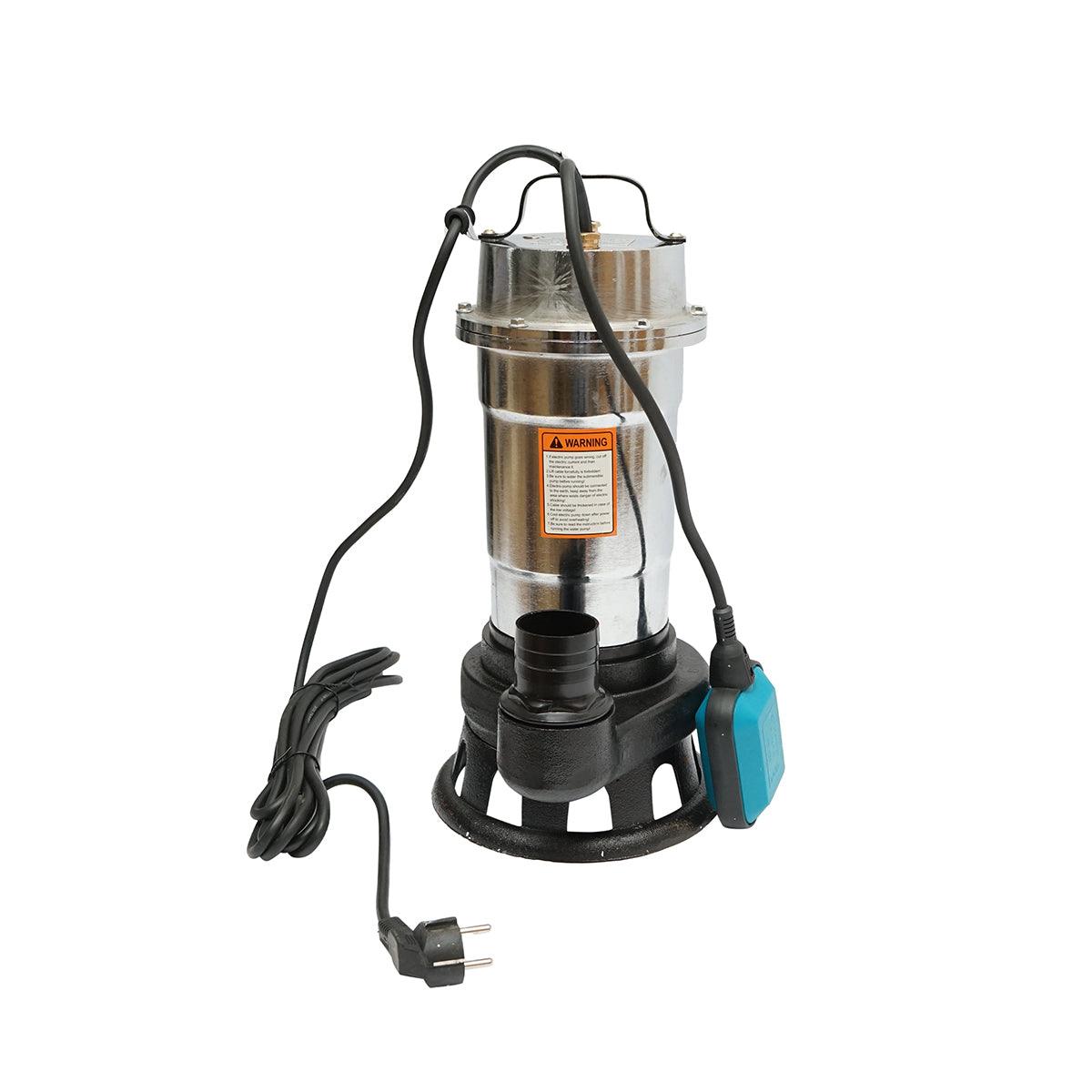 Pompa apa murdara, drenaj submersibila cu flotor 1000W, 380L/min, inaltime 12m, 220V Breckner Germany