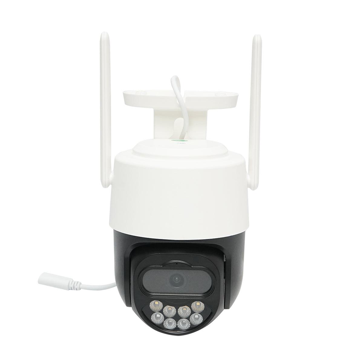 Camera de supraveghere smart WIFI 4G 1080P exterior, lentila dubla, PTZ senzor miscare, rotativa 360 grade, 220V ICSee