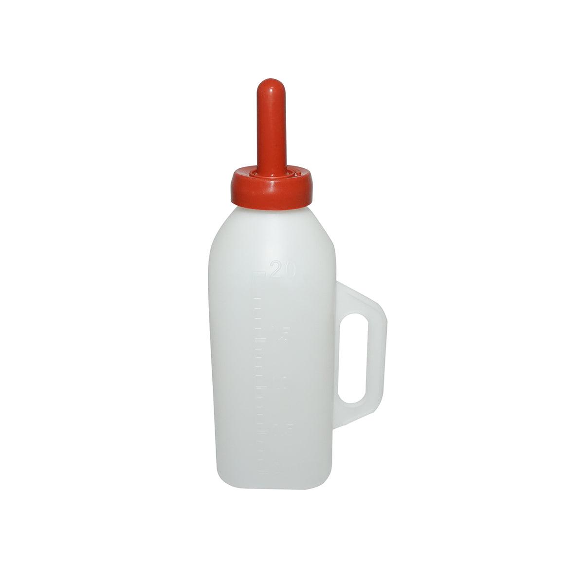 Adapatoare sticla de plastic cu suzeta 2,5 L pentru vitei Breckner Germany