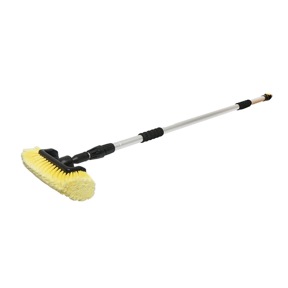 Perie cu maner telescopic din aluminiu pentru spalat auto 145-250cm Breckner Germany