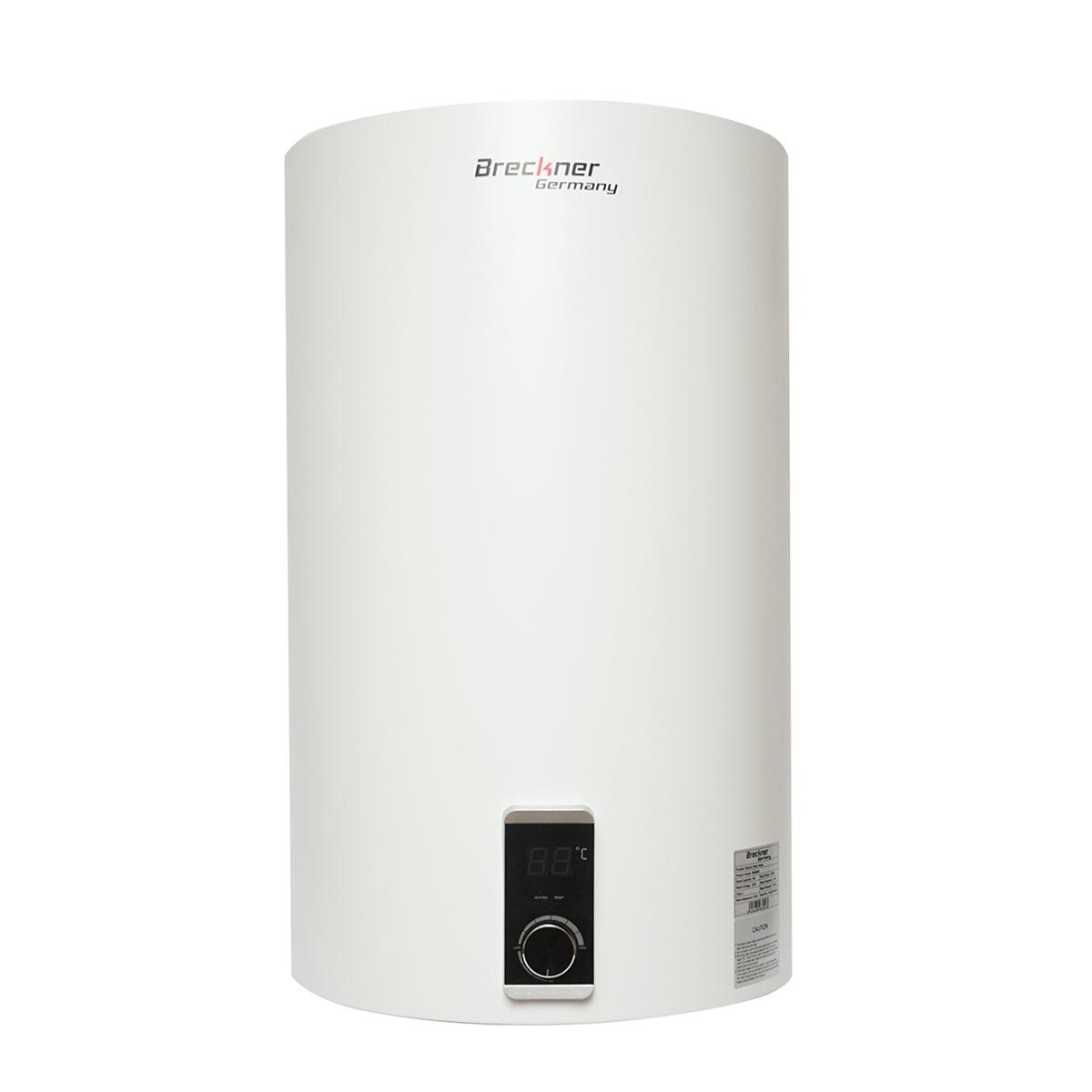 Boiler electric 100L, 1500W, IPX4, 930x440mm cu montaj vertical pentru apa calda menajera Breckner Germany