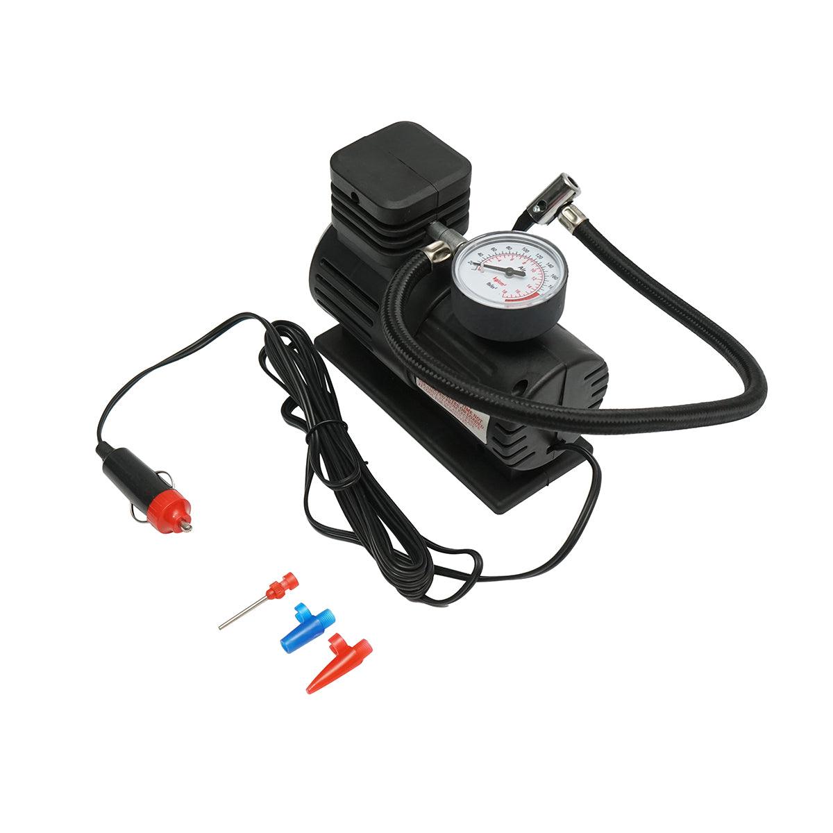 Compresor aer umflat roti 12V 250PSI, cablu 2.8m pentru priza bricheta auto Breckner Germany