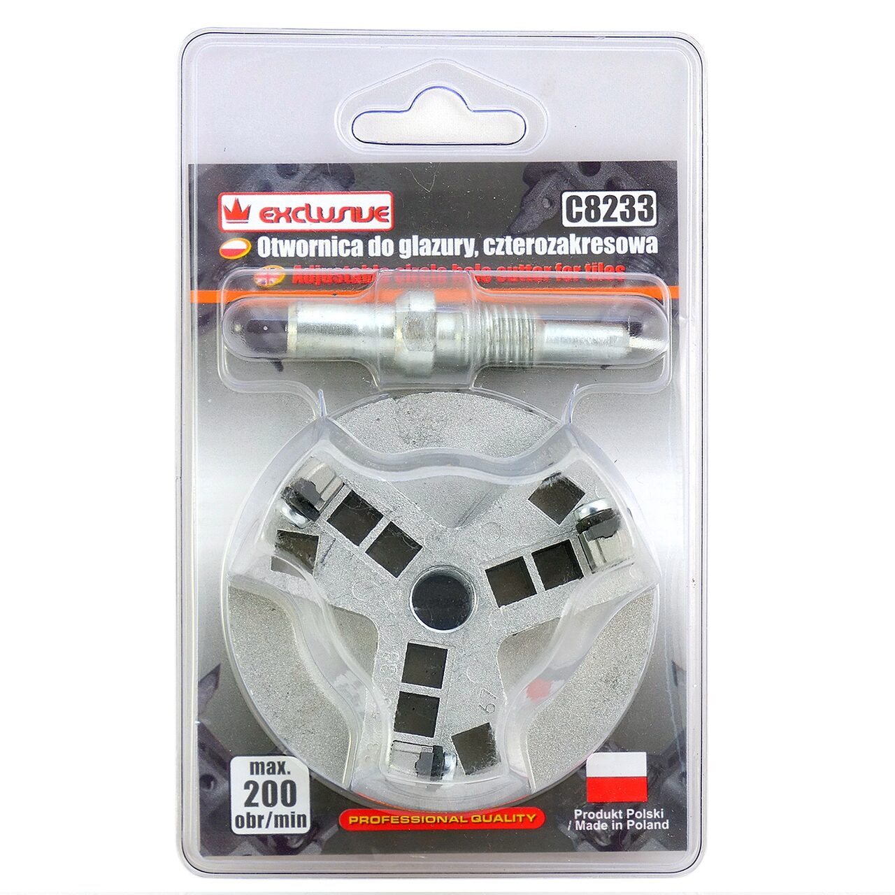 Gauritor circular placi ceramice, reglabil, 33/53/67/73 mm, Richmann