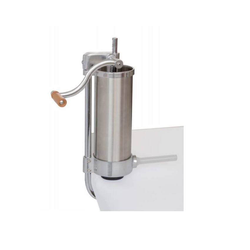 Masina verticala de umplut carnati, inox, 3 L