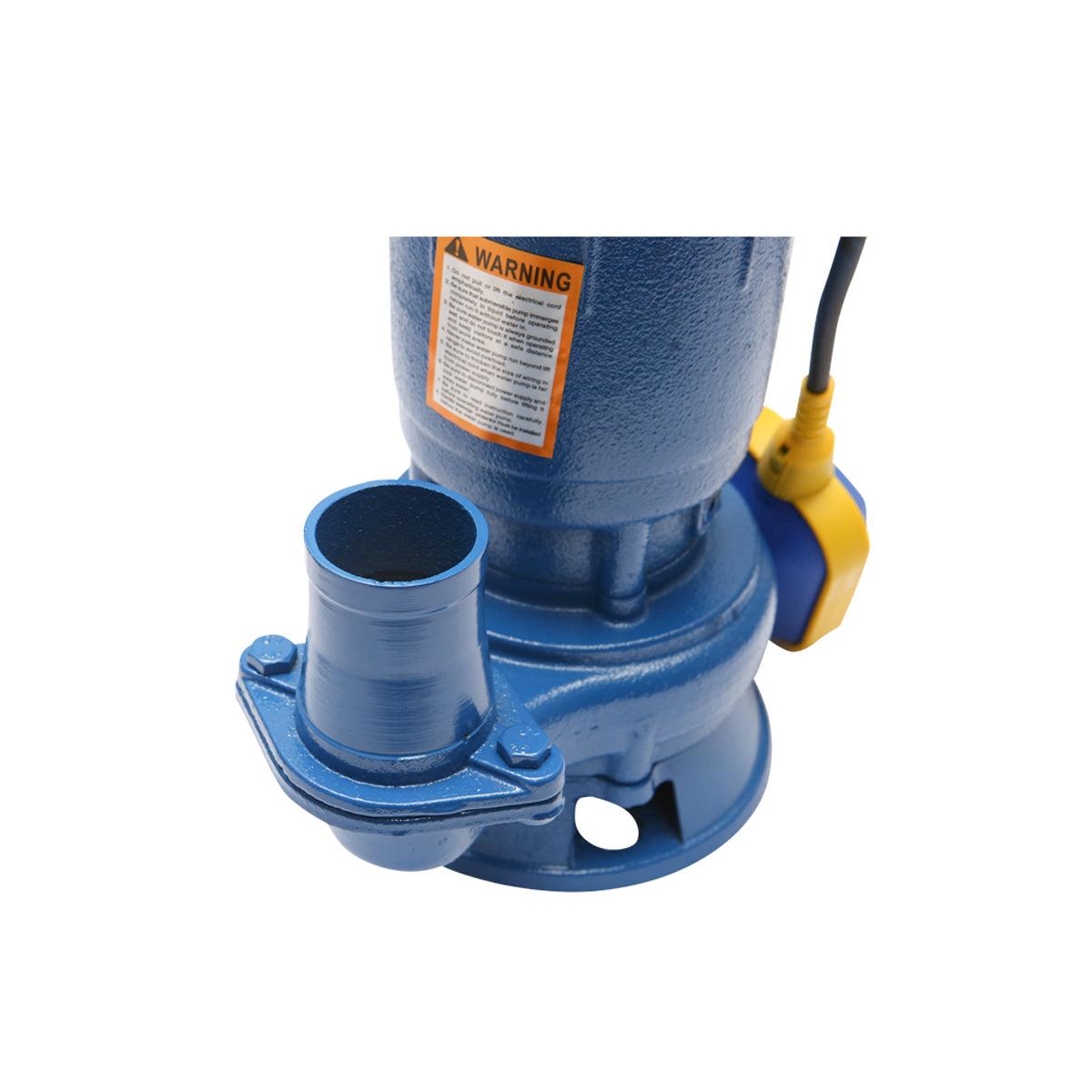 Pompa apa murdara, drenaj submersibila cu flotor, 550W, 200L/min, adancime 11m, 220V WQD10-8-55F Breckner Germany