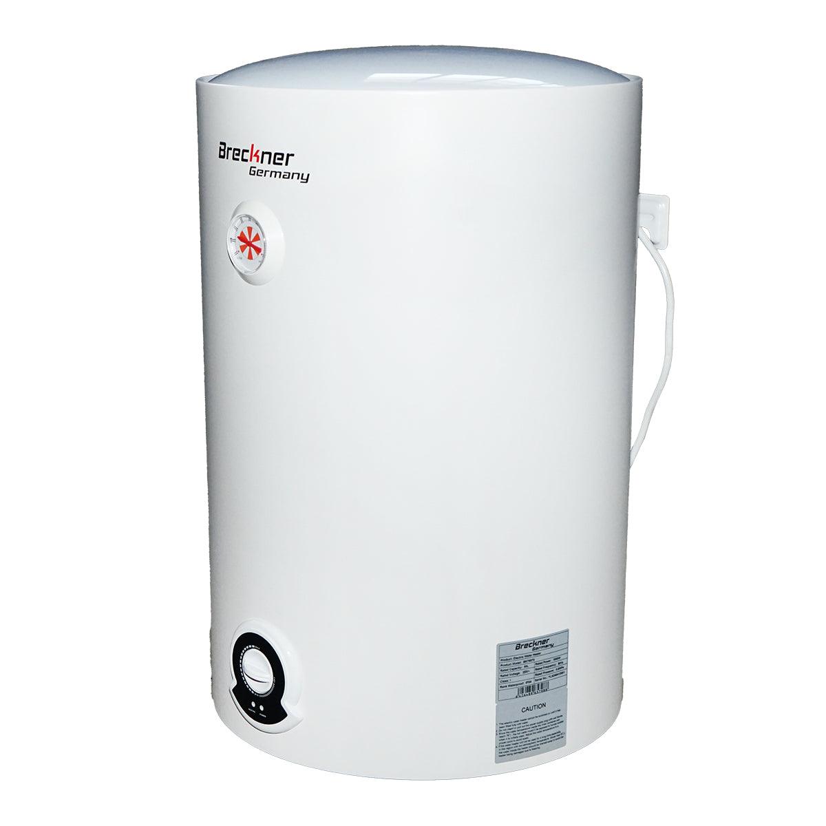 Boiler electric 50L, 1500W, IPX4, 220V cu montaj vertical pentru apa calda menajera Breckner Germany