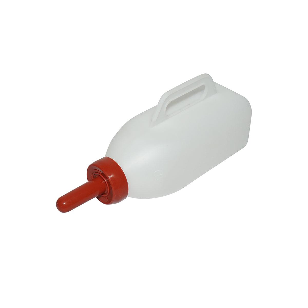 Adapatoare sticla de plastic cu suzeta 2,5 L pentru vitei Breckner Germany