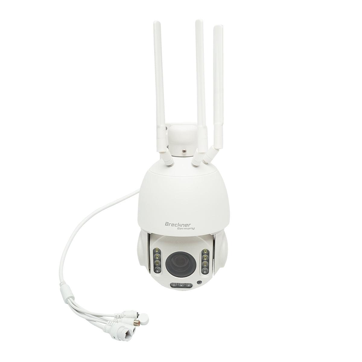 Camera de supraveghere WIFI 2.4G, 5M ultra HD, PTZ, senzor miscare, rotativa, 220V IP66 Breckner Germany