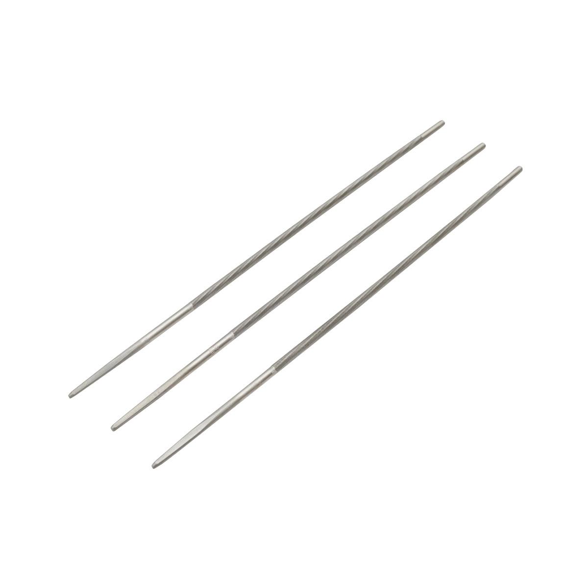 Set 3 pile pentru ascutit lant grujba rotunda 200x4 mm Breckner Germany