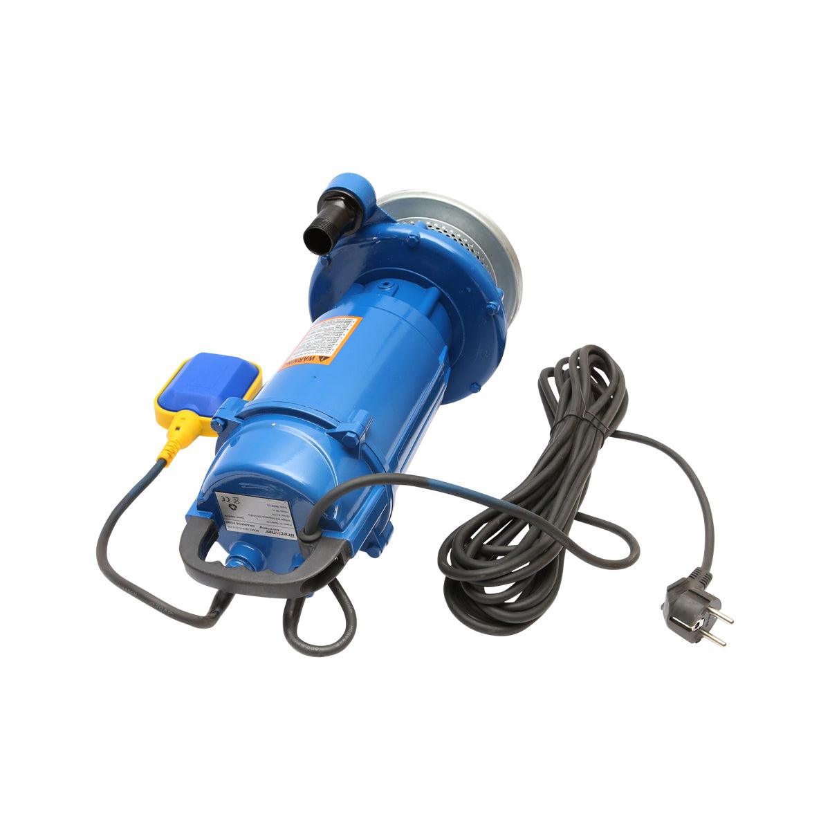 Pompa apa murdara, drenaj submersibila cu flotor 750W, 133L/min, adancime 29m, 220V, QDX1.5-32-0.75F Breckner Germany