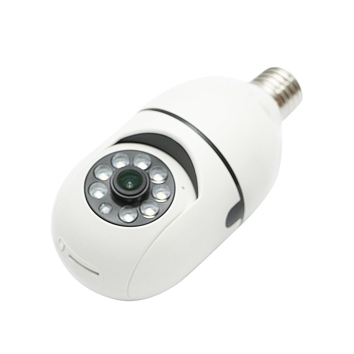 Camera de supraveghere smart-bulb PTZ, WIFI 2.4G 1080P, tip bec E27 cu senzor de miscare si aplicatie Tuya Breckner Germany