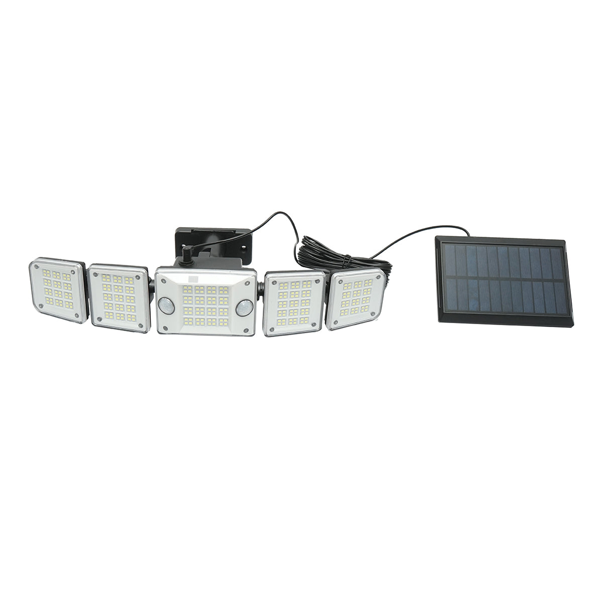 Lampa LED solara cu telecomanda Breckner Germany, IP65, 2400mAh, 3 moduri de iluminare, panou solar 5.5V, 1.8W