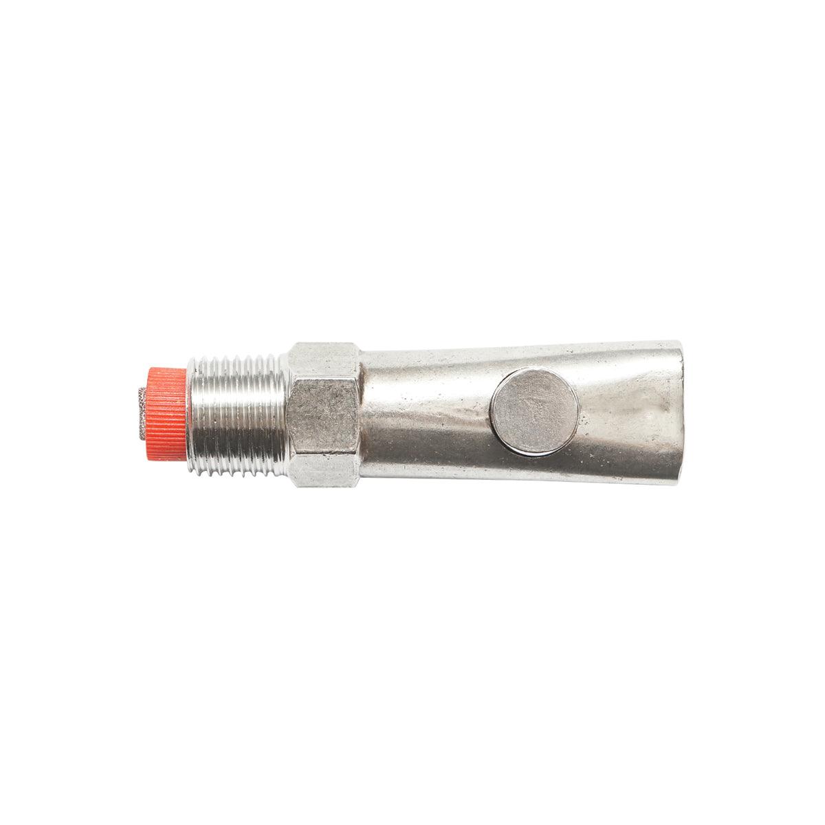 Suzeta din inox cu bila 80x21mm M20 pentru adapare porci si vitei