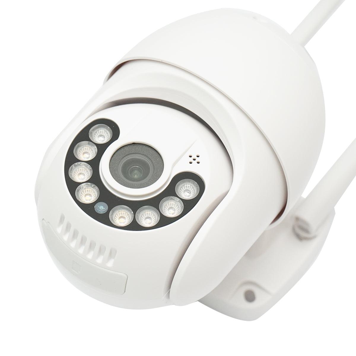 Camera de supraveghere smart P2P WIFI 4G 5MP, senzor miscare, PTZ rotativa 355 grade, 220V ICSee