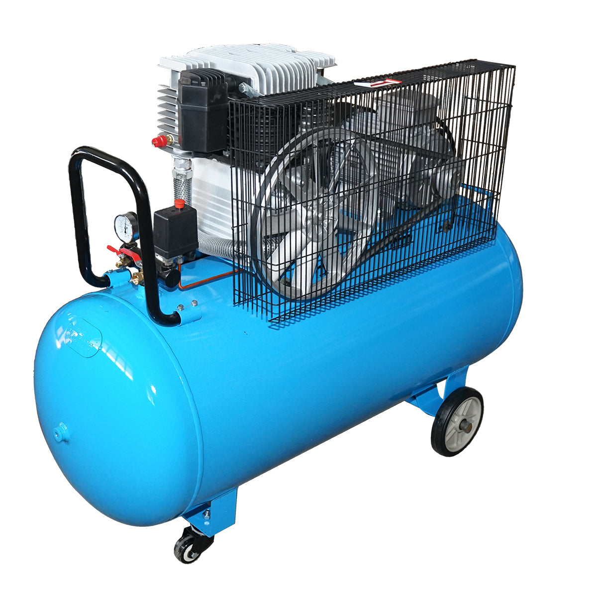 Compresor aer 380V, 270L putere 4kW/5.5CP presiune maxima 8 Bar, debit 600L/min Breckner Germany