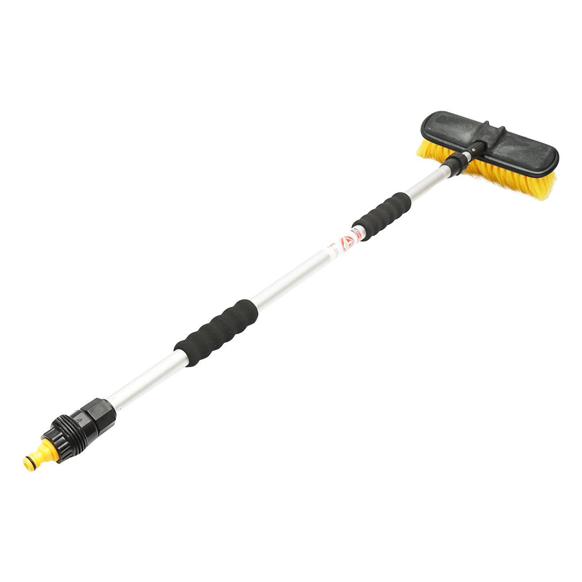 Perie cu maner telescopic din aluminiu pentru spalat auto 104-166cm Breckner Germany