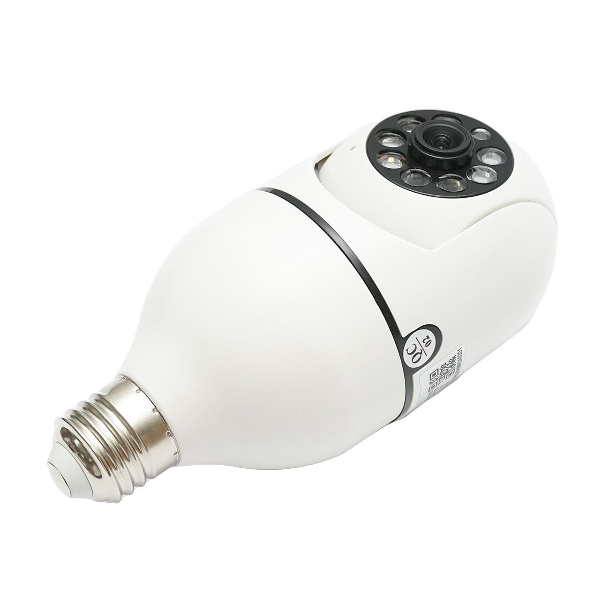 Camera de supraveghere smart-bulb PTZ, WIFI 2.4G 1080P, tip bec E27 cu senzor de miscare si aplicatie YIIoT Breckner Germany