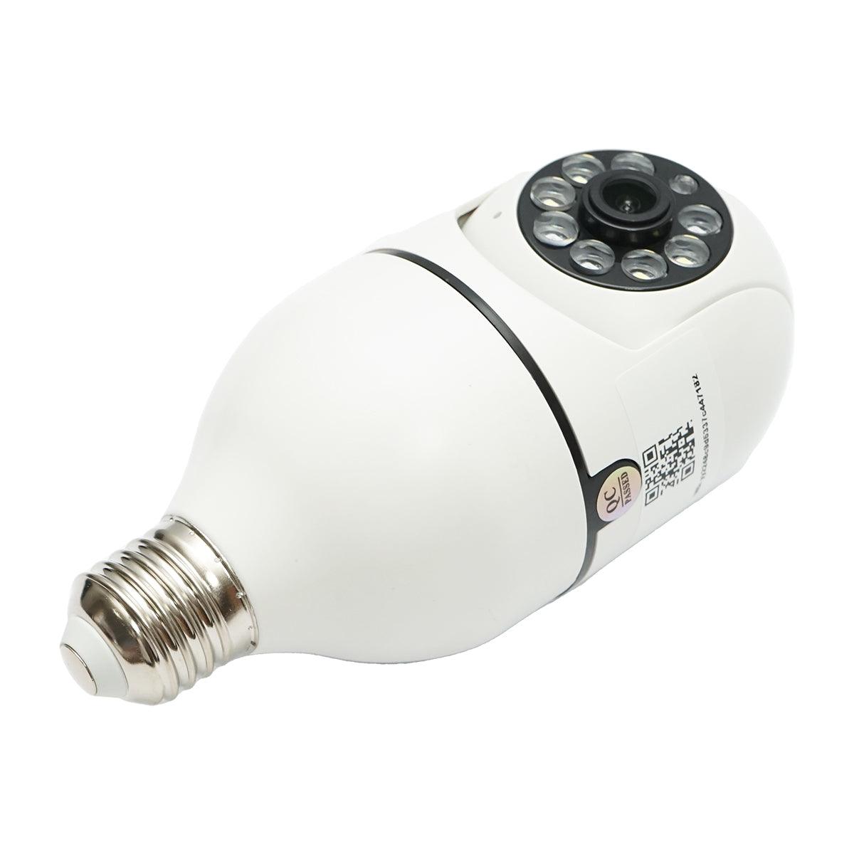 Camera de supraveghere smart-bulb PTZ, WIFI 2.4G 1080P, tip bec E27 cu senzor de miscare si aplicatie Tuya Breckner Germany