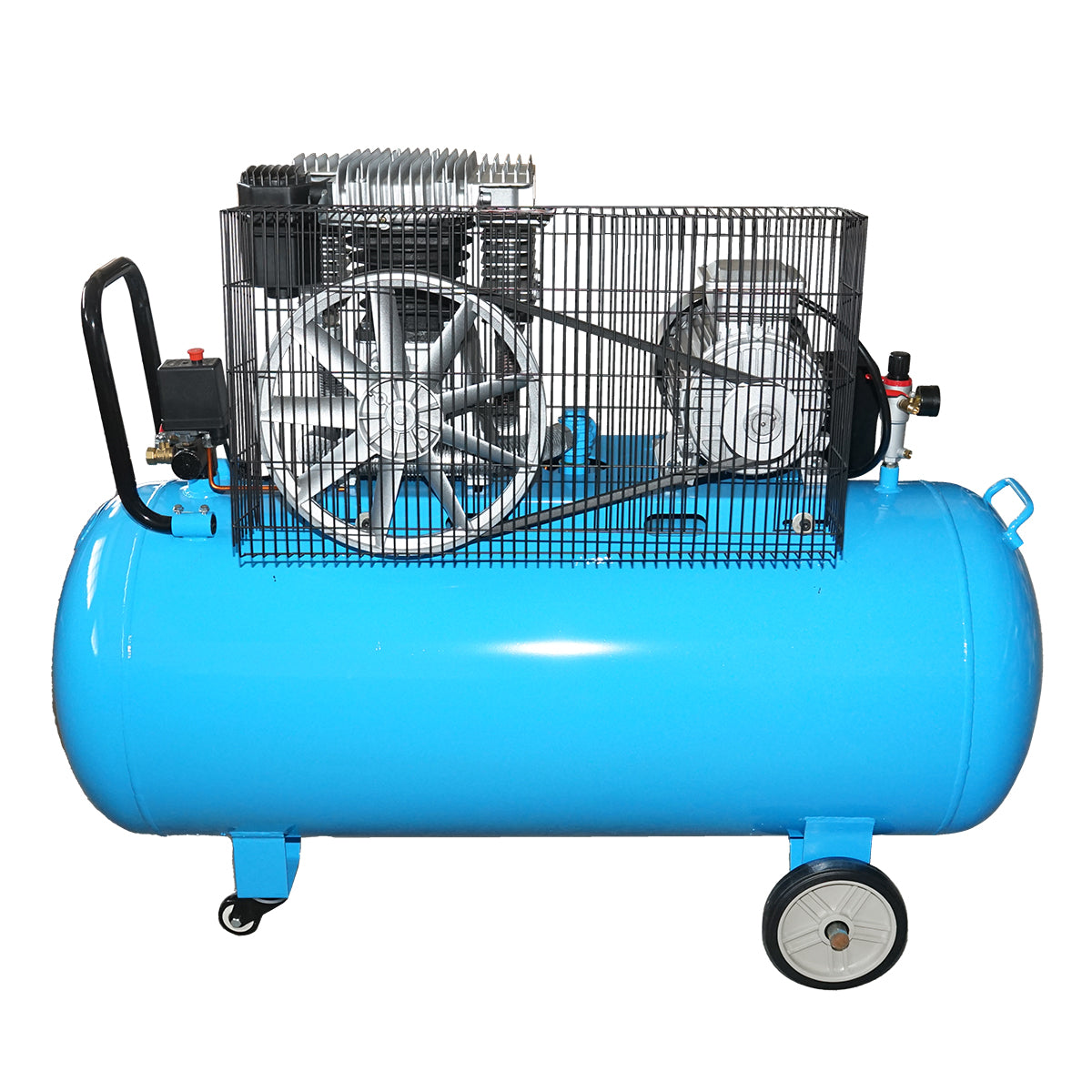 Compresor aer 380V, 270L putere 4kW/5.5CP presiune maxima 8 Bar, debit 600L/min Breckner Germany