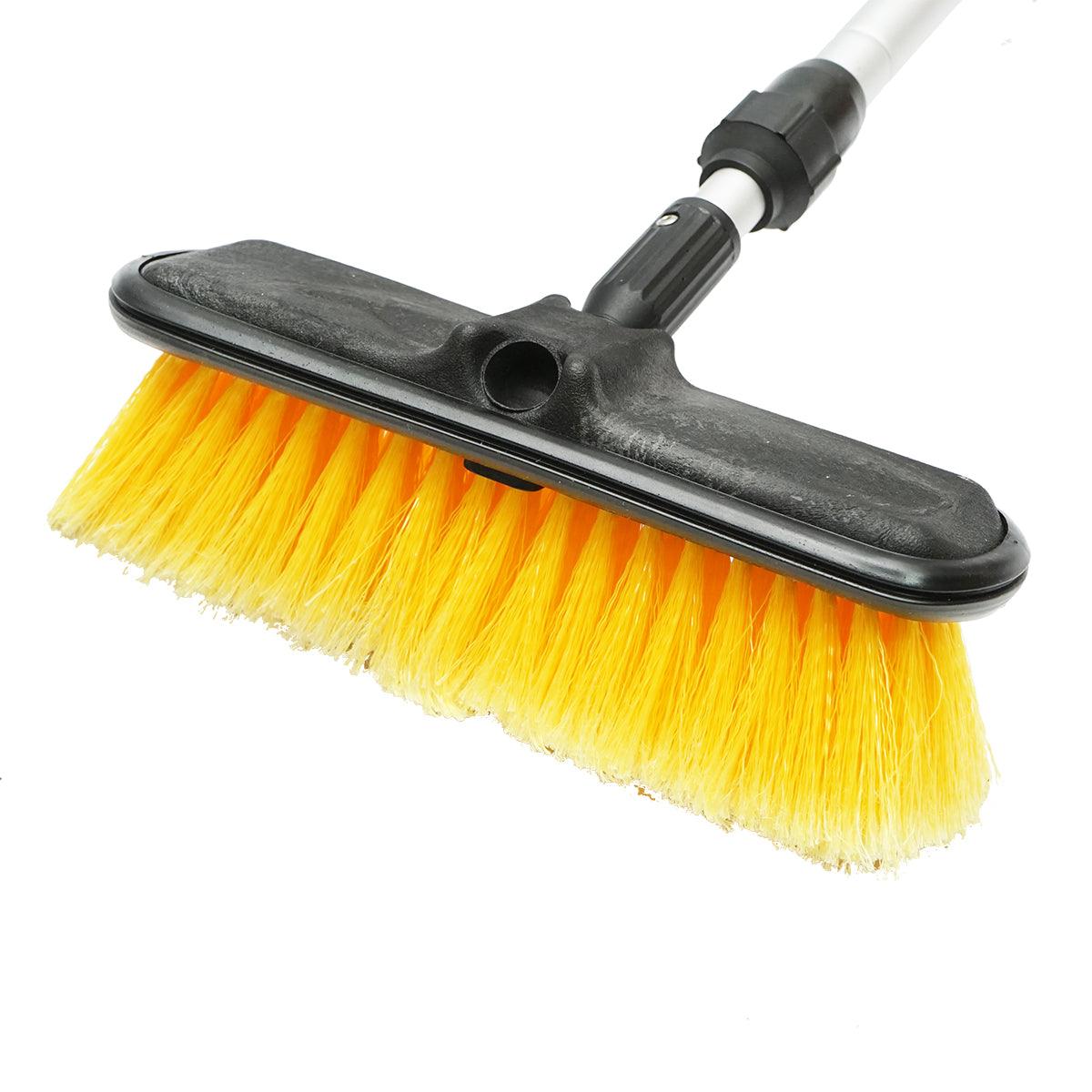 Perie cu maner telescopic din aluminiu pentru spalat auto 104-166cm Breckner Germany