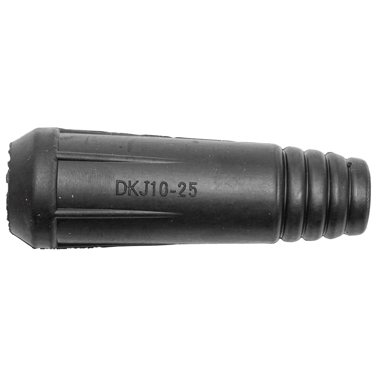 Conector  9mm, DKJ10-25 pentru cablu sudura negru Breckner Germany