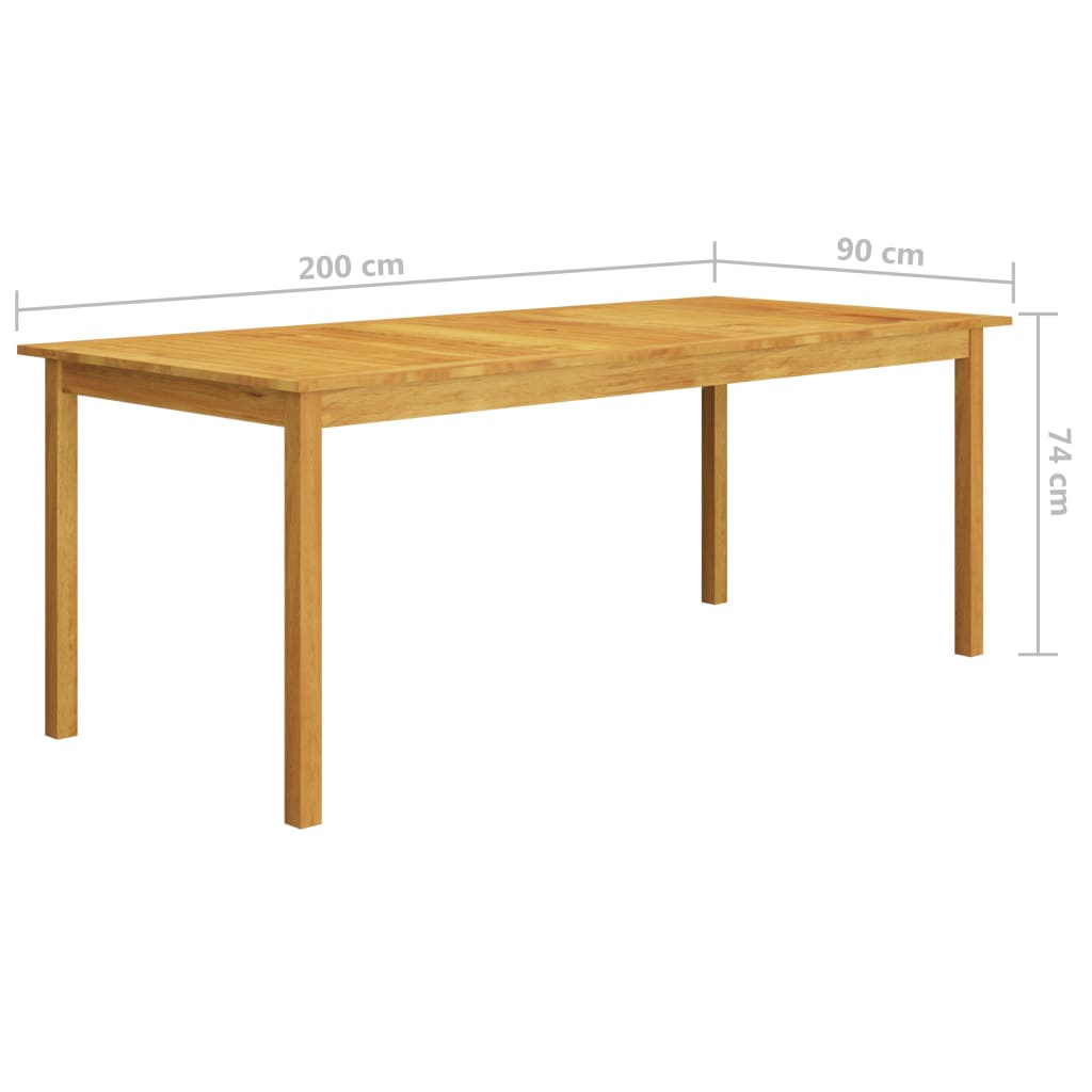 Set mobilier pentru gradina, 7 piese, gri